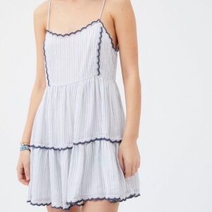 Urban Outfitters Striped Babydoll Dress